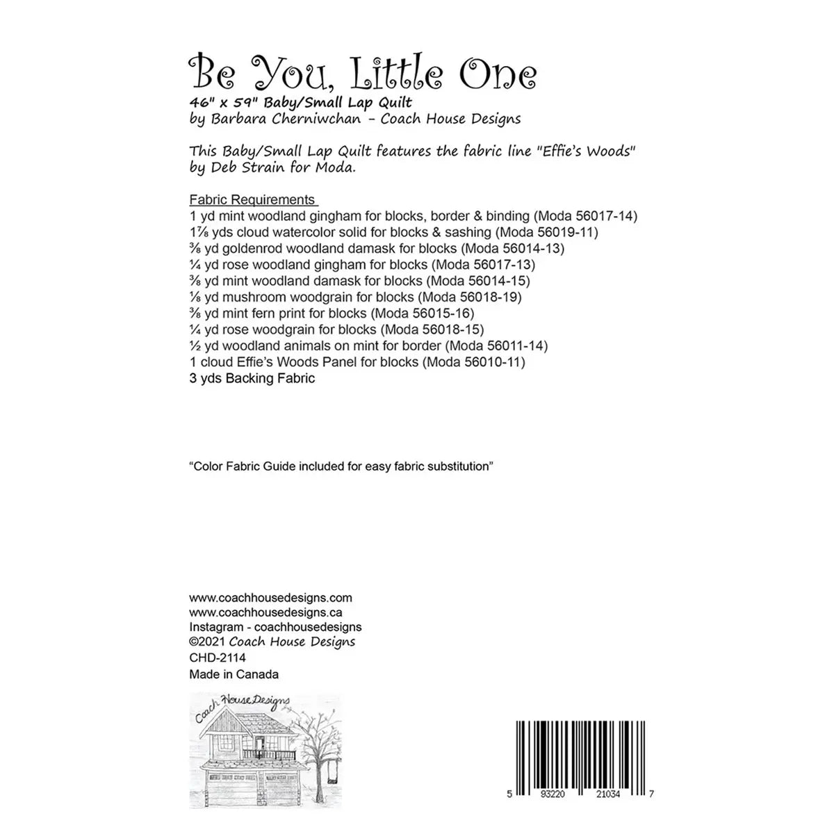 Be You, Little One Quilt Pattern