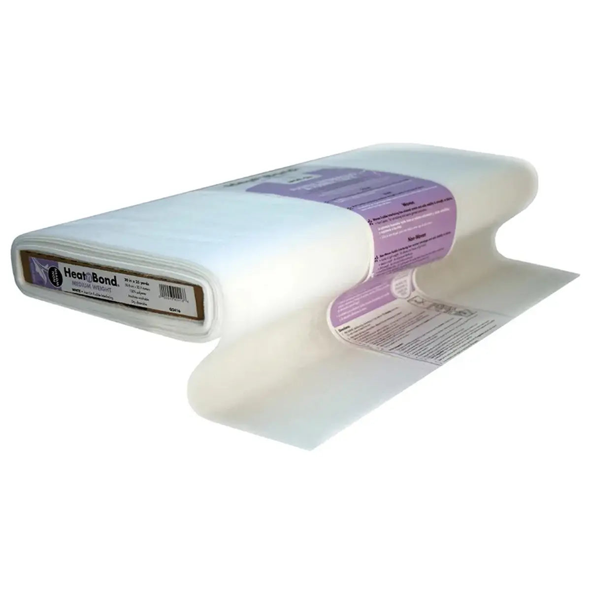 Heat N' Bond Non-Woven Medium Weight White Fusible Interfacing 20" Wide