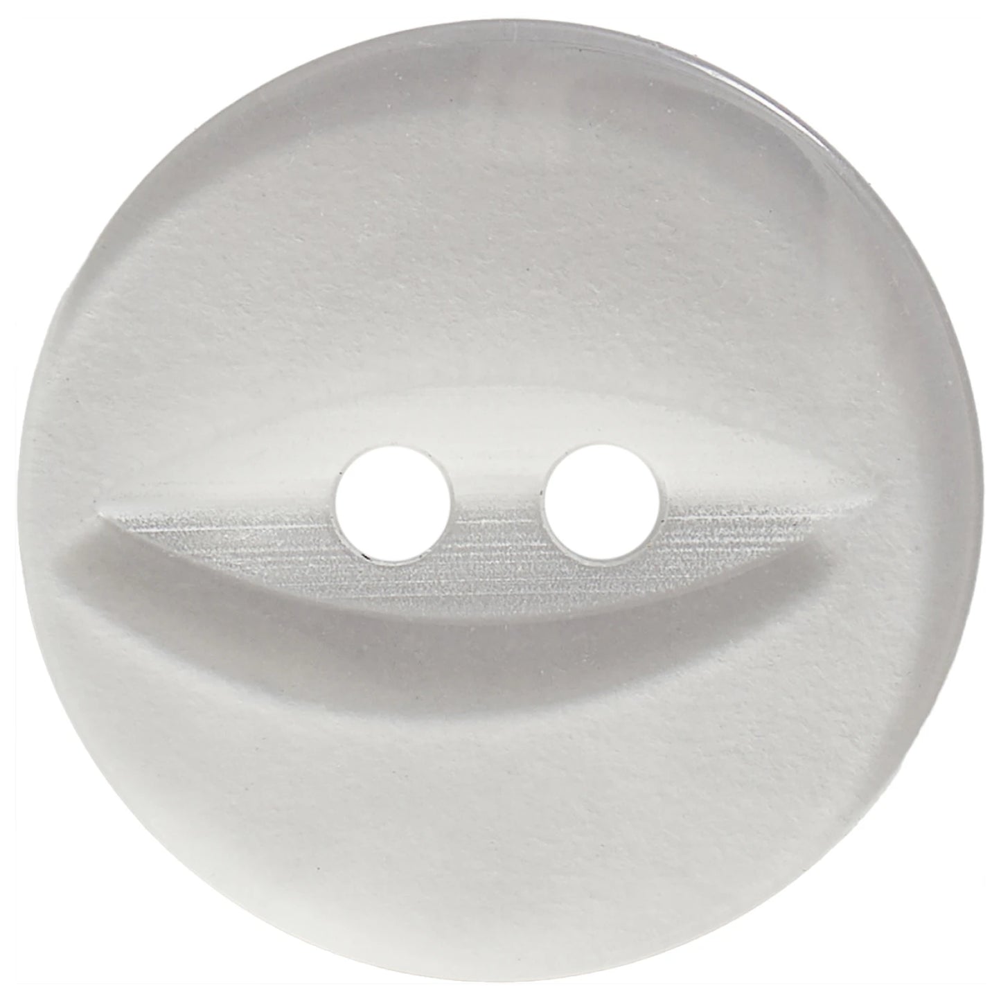 Basic Fish Eye Round Button 19mm Clear