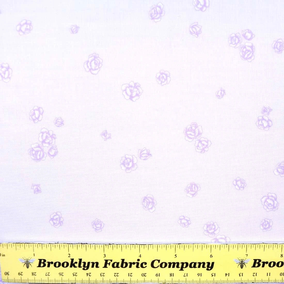 Whispers Lavender Rose Fabric Yardage