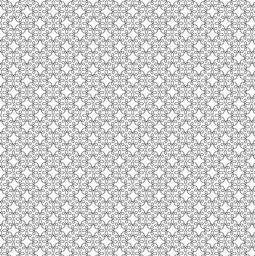 Modern Melody Basics Black on White Fabric Yardage
