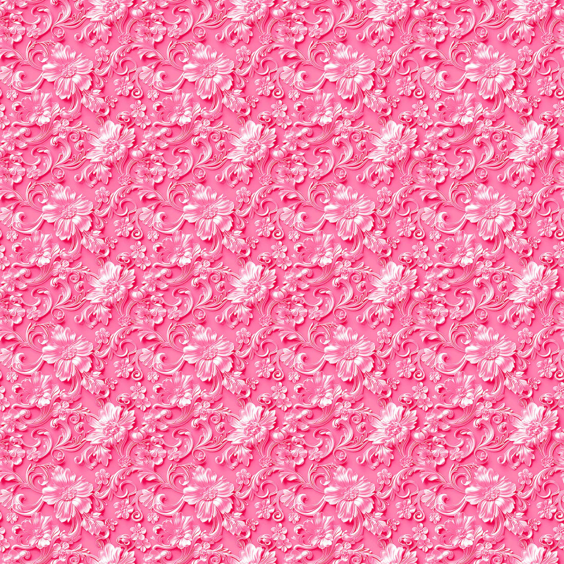 Good Together Baroque Damask Pink Fabric Yardage