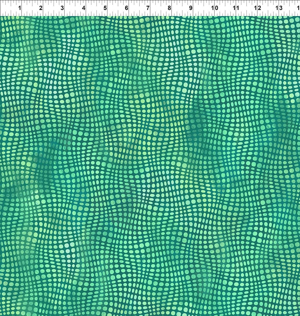 Impressions Mint Dots Fabric Yardage