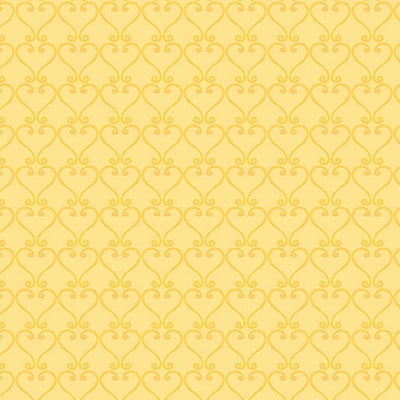 Gnomebody Bakes It Better Sweet Trellis Yellow Fabric Yardage