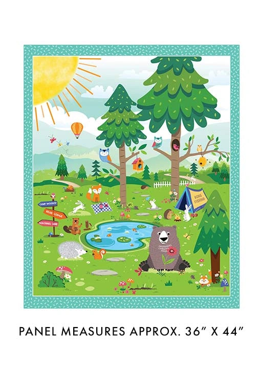 Happy Camper Panel Multi