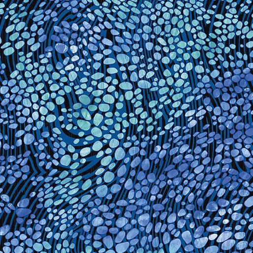 Pebble Blue/Teal Fabric Yardage