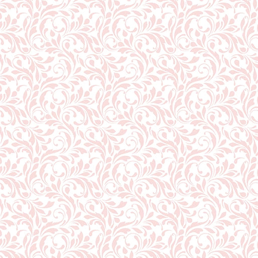 French Romance Suzette Light Pink Fabric Yardage