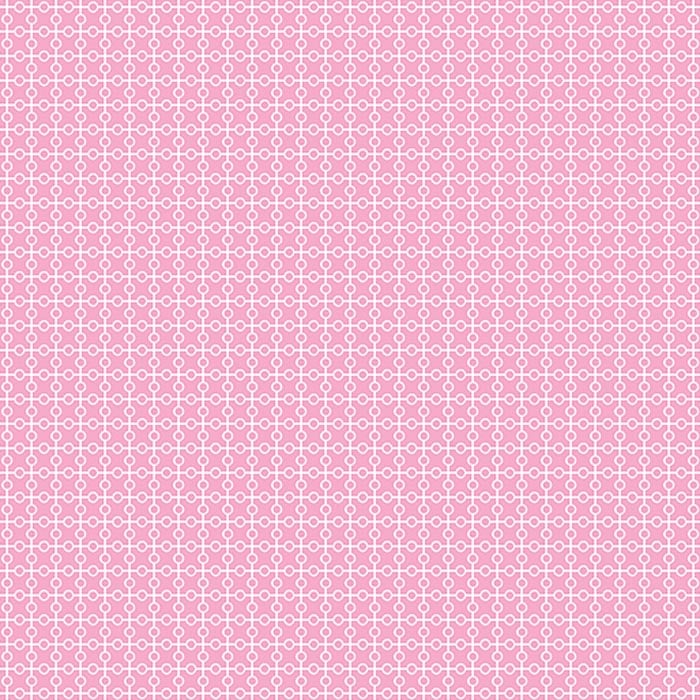 Dot Grid Pink Fabric Yardage