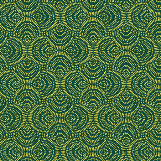 Promise Me Pathways Peacock Fabric Yardage