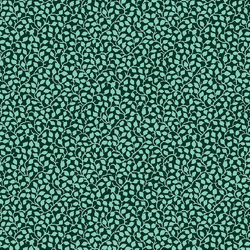 Sleepovers Phone the Boys Teal Fabric Yardage