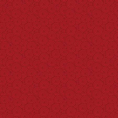 Barnyard Rules Red Meadow Swirls Fabric Yardage