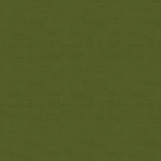 Makower Linen Texture Olive Fabric Yardage
