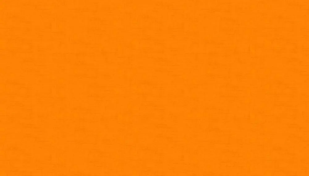 Makower Linen Texture Orange Fabric Yardage