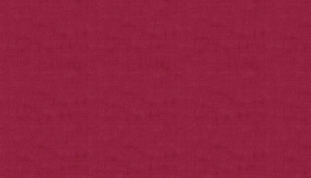 Makower Linen Texture Burgundy Fabric Yardage