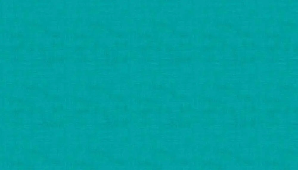 Makower Linen Texture Turquoise Fabric Yardage