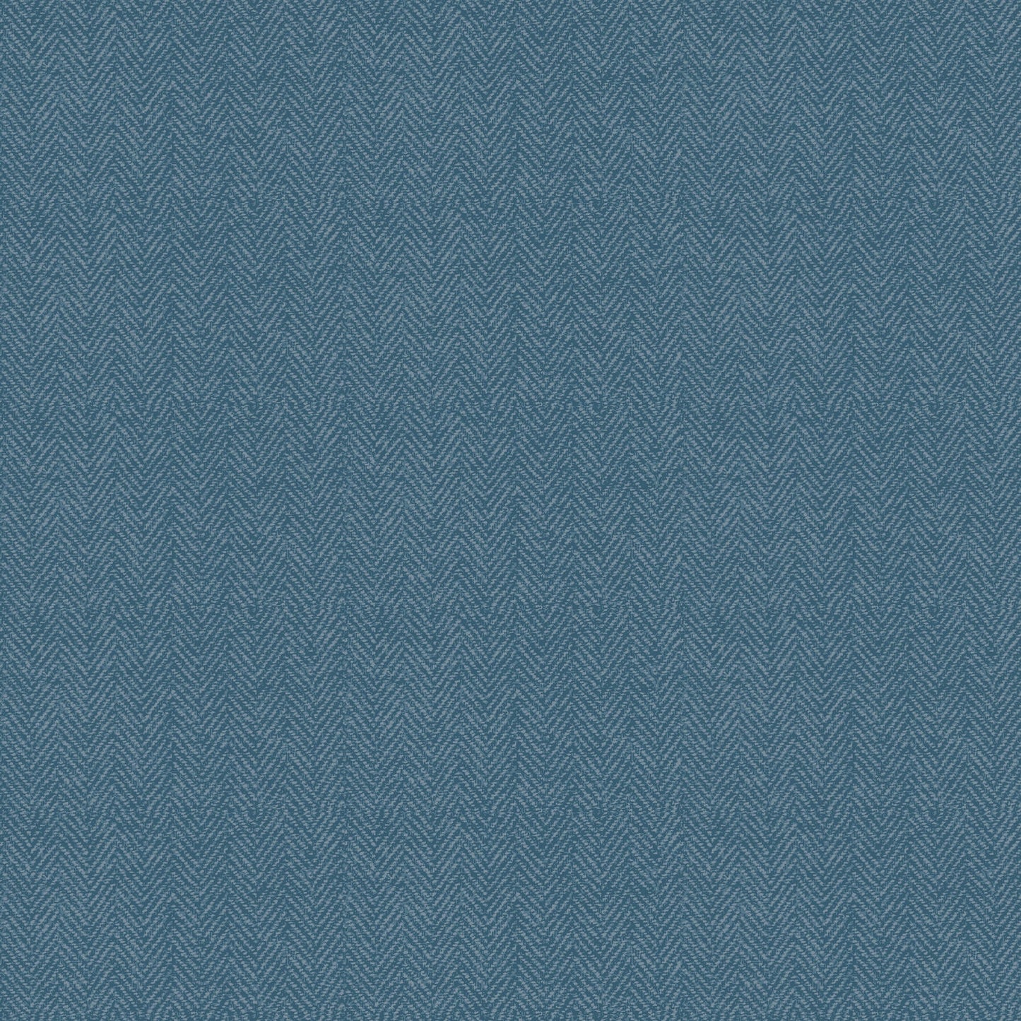 Twill Herringbone Blue Fabric Yardage features a classic herringbone pattern with repeated V-shaped chevrons for a textured, uniform look across the fabric.