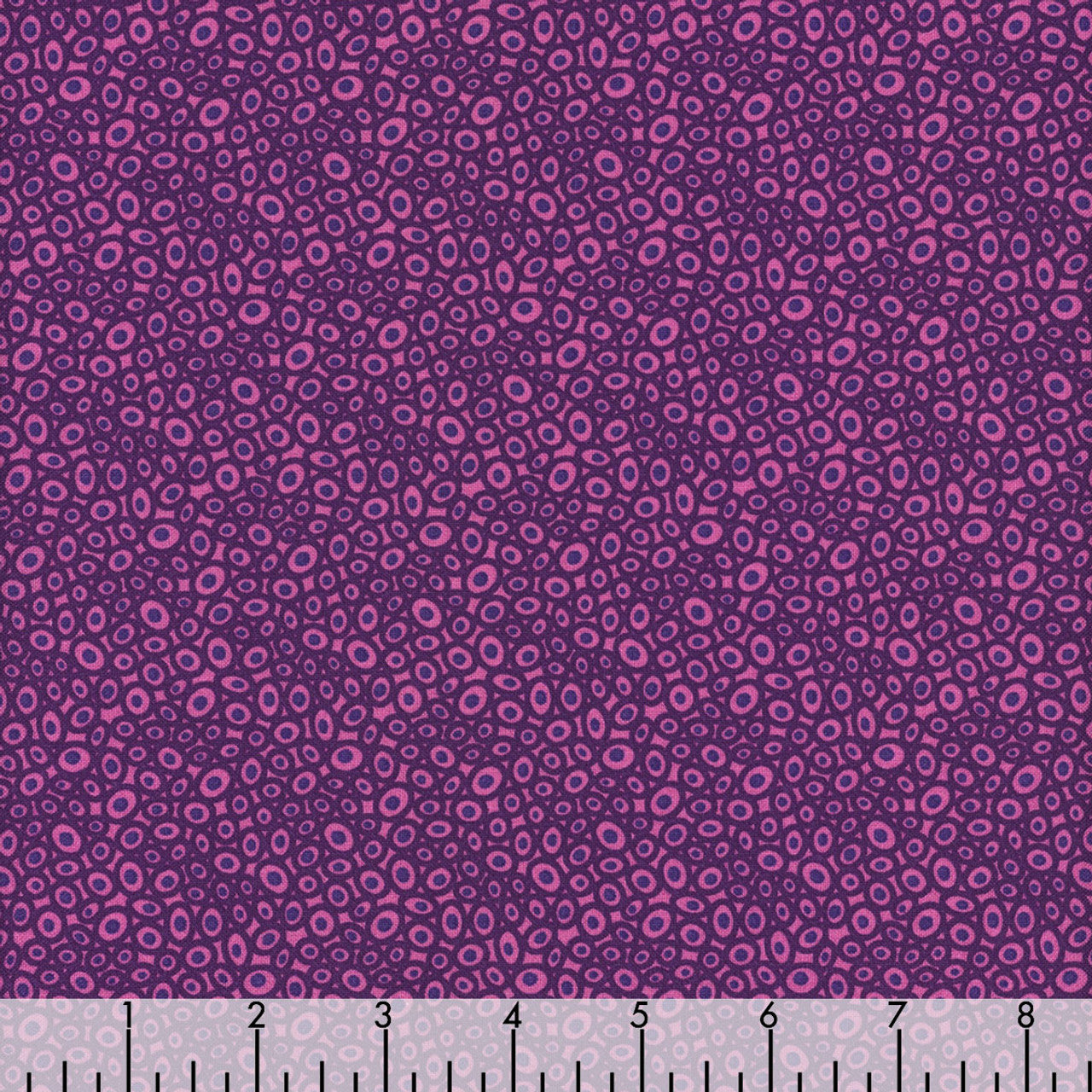 Transparency Magenta Beads Fabric Yardage