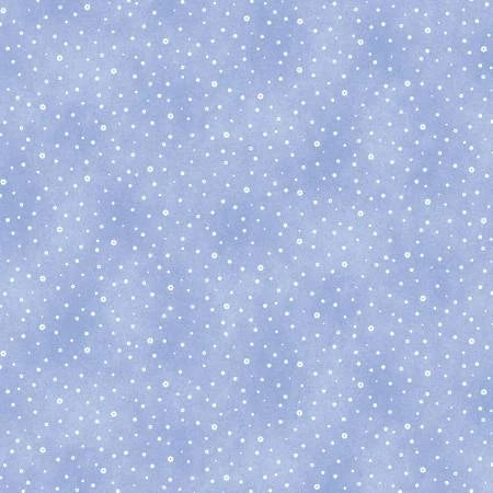 Whispering Dots Sky Fabric Yardage