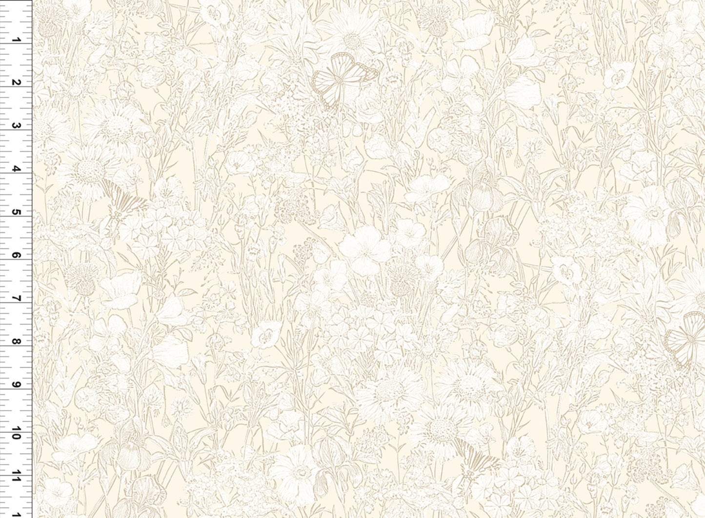 Shop Hop 2026 Cream Tonal Swirl Fabric Yardage - PRESALE - quilt fabric for sewing and quilting projects