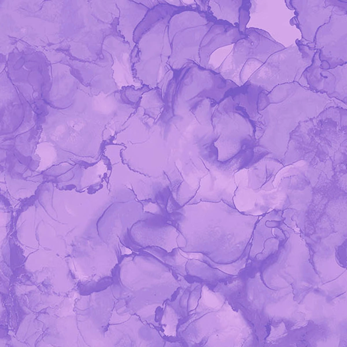 Abstract image with swirling, marbled patterns in Mirage Lavender Fabric Yardage by Northcott, featuring soft, watercolor-like textures that evoke premium quilting cotton.