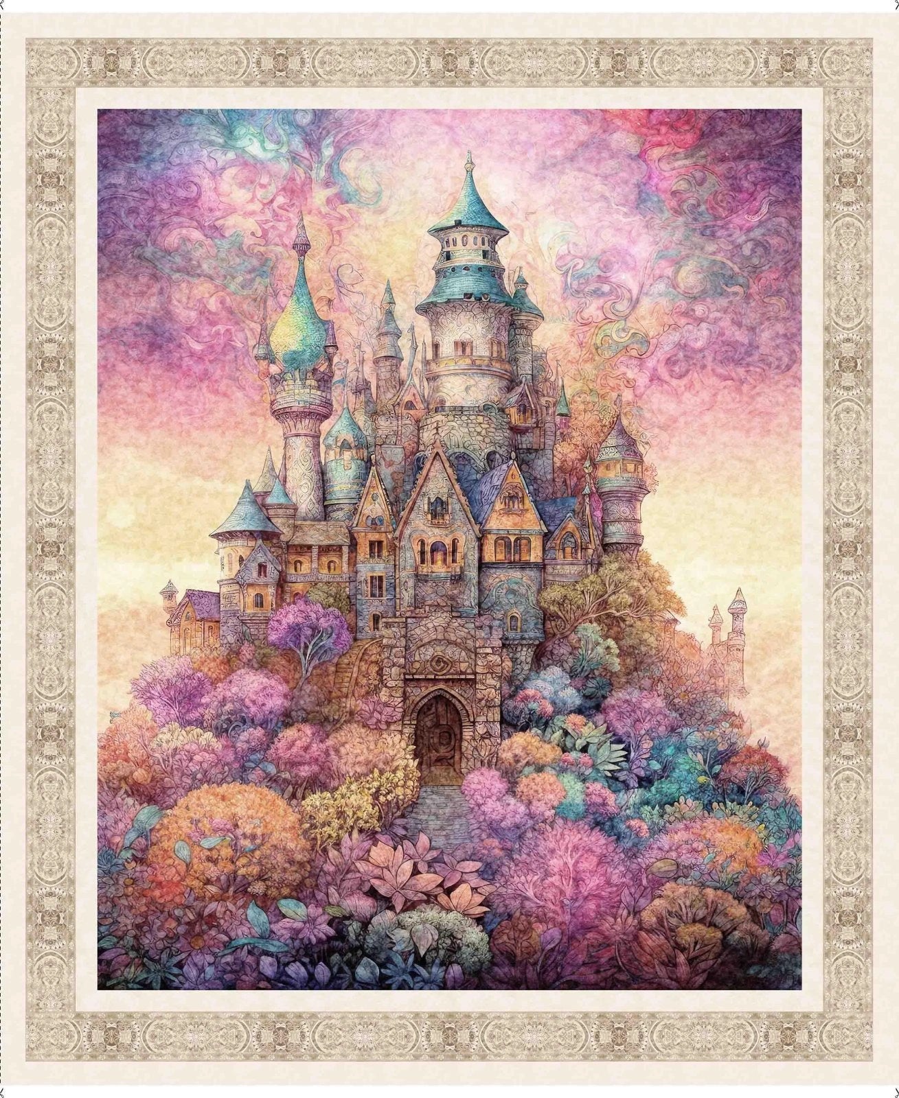 Enchanted Castle Multi Panel 36"