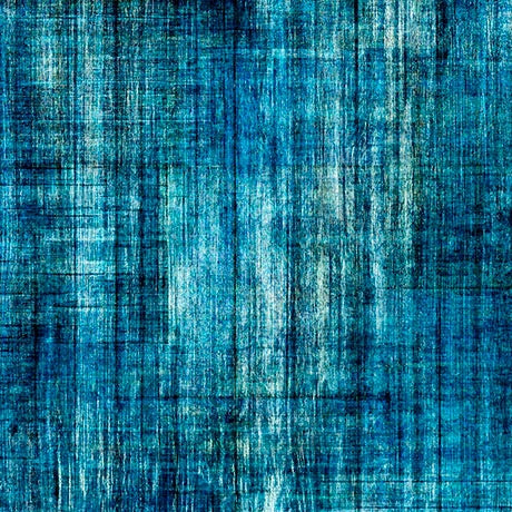 Into the Woods teal wood texture fabric yardage