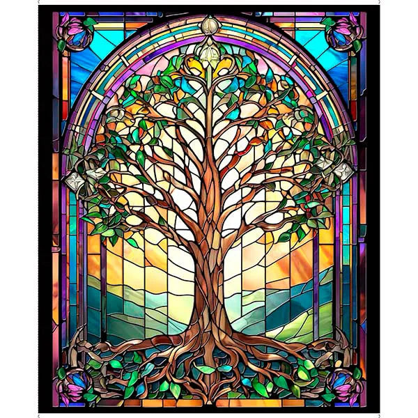 Tree of Life Multi 36" Panel