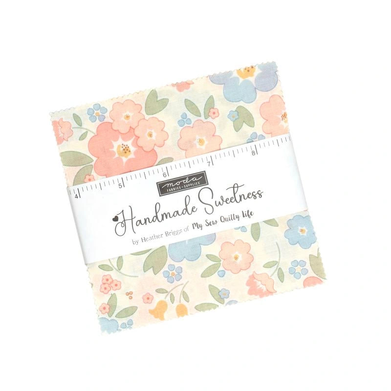 Handmade Sweetmess mini charms precut fabric squares