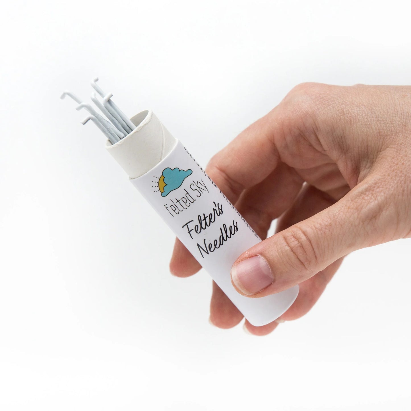 Felting Needles 38 Triangle - 7 Pack - White