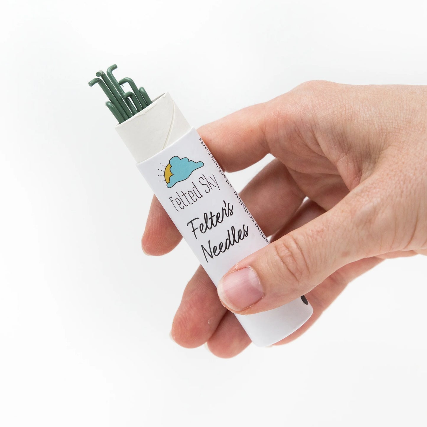 Felting Needles 42 Triangle - 7 Pack - Green