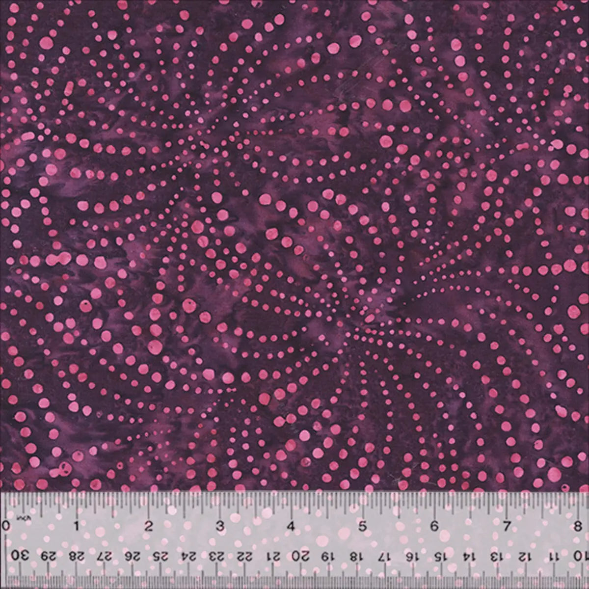 Quiltessentials Splendor Grape Fireworks Batik Fabric Yardage