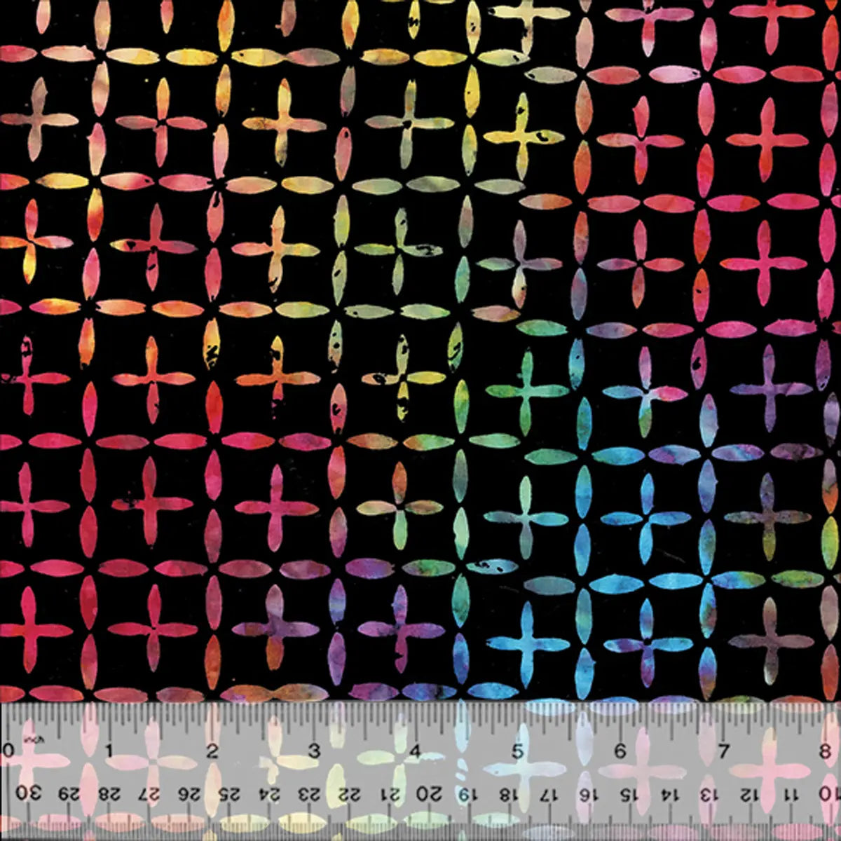 Quiltessentials Splendor Prism Intersection Batik Fabric Yardage