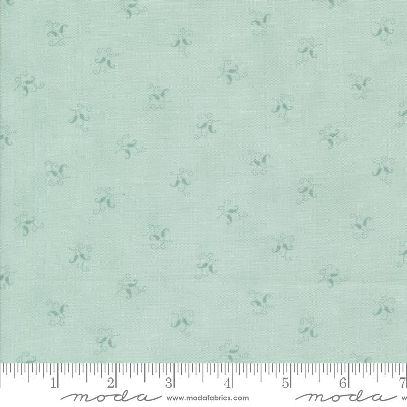 Sandalwood Aqua Felicity Fabric Yardage