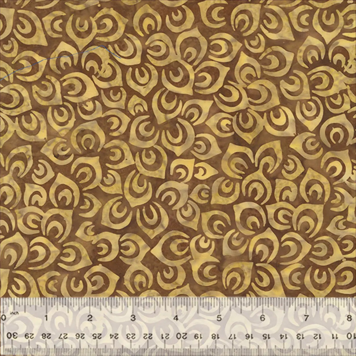 Quiltessentials Splendor Sepia Petals Batik Fabric Yardage