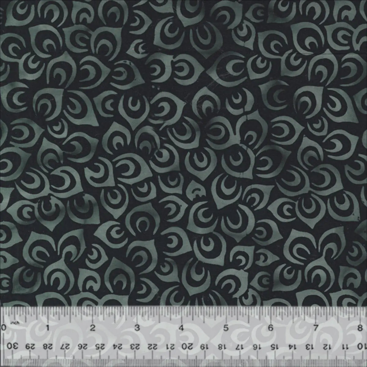 Quiltessentials Splendor Midnight Petals Batik Fabric Yardage