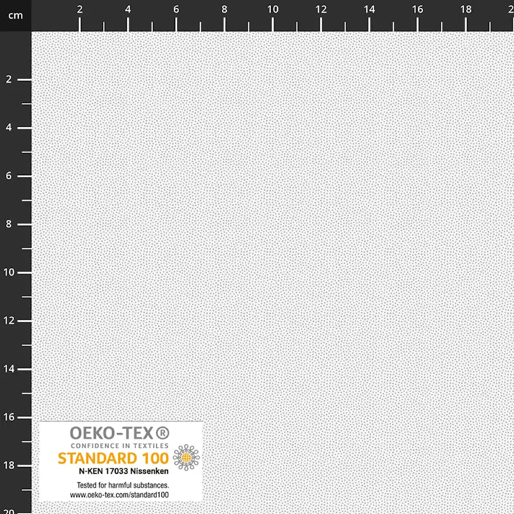 Petits Points Light Grey Fabric Yardage