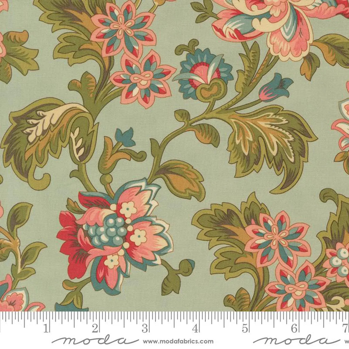 Collections for a Cause Unity Robins Egg Garden Florals Fabric Yardage