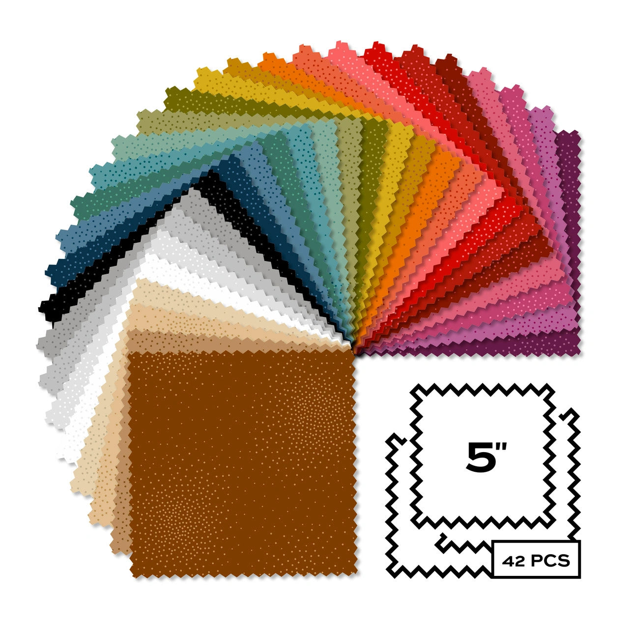 Spritz 2 5" Squares - quilting supply from Quilted Joy