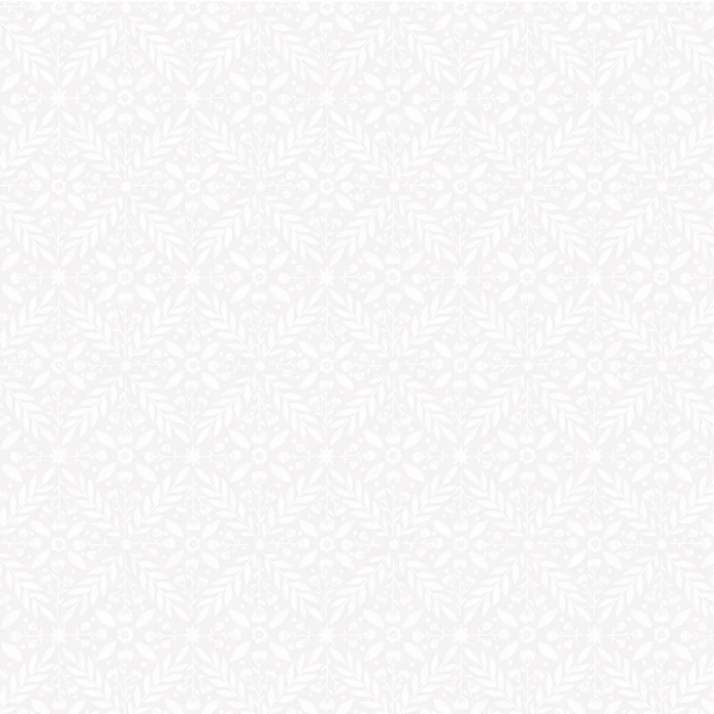 Dayspring Lattice White On White Yardage