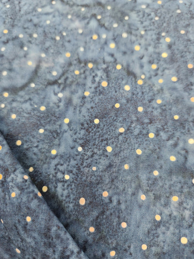 Canyon Mist Dots Batik Fabric Yardage