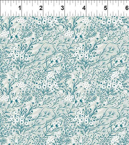 Whimsy Grey Field Fabric Yardage