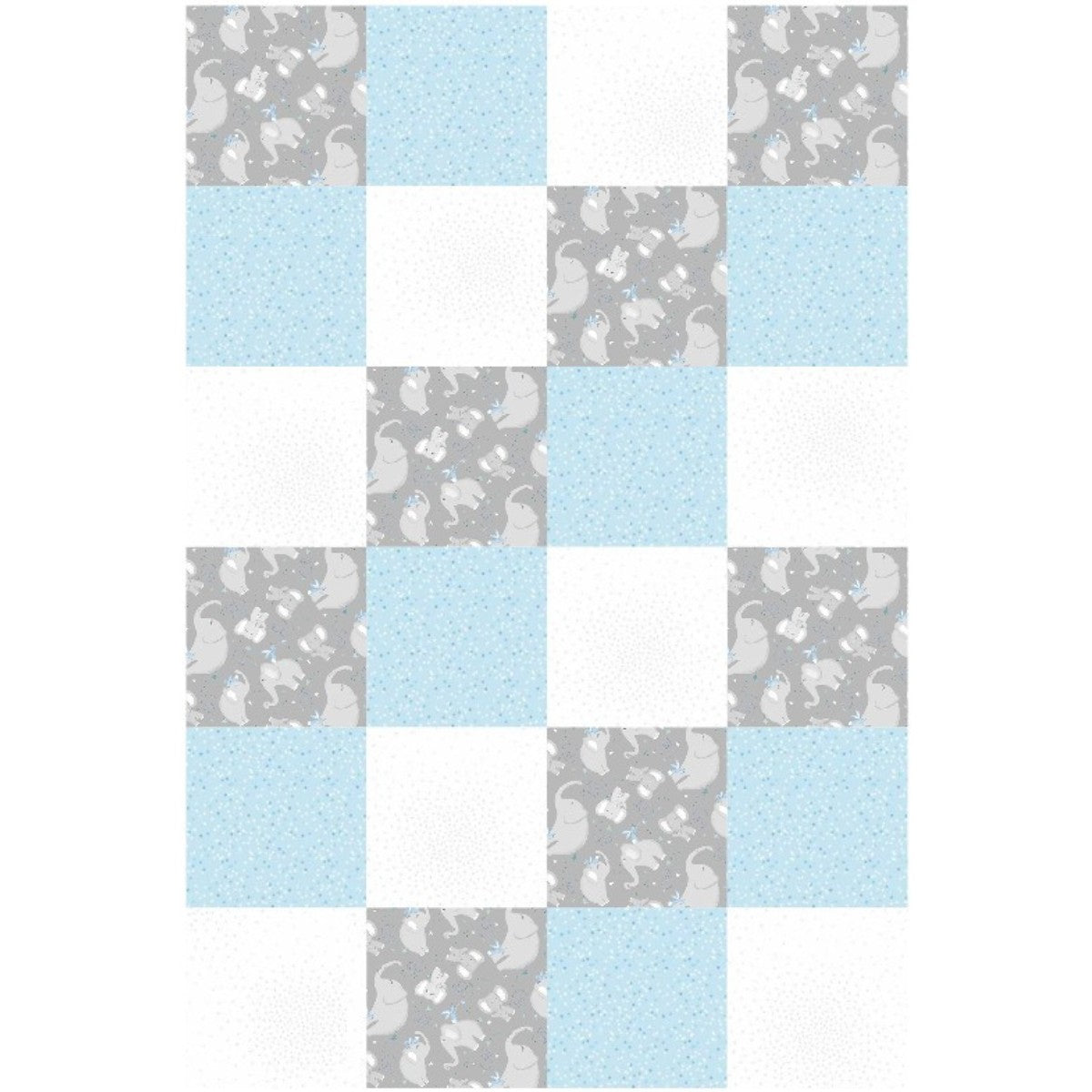 Little Peanut Rag Quilt Kit