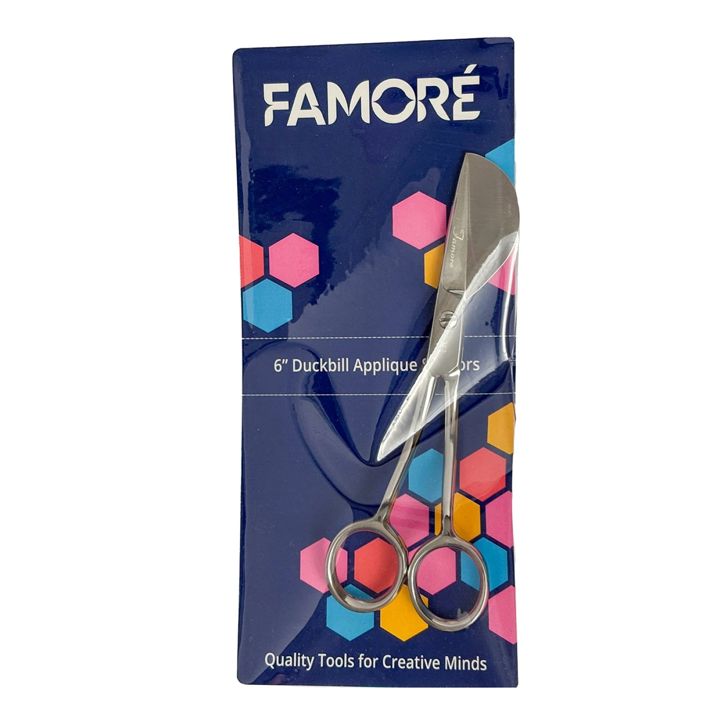 Famore's 4-1/2in Mini Duckbill Applique Scissors