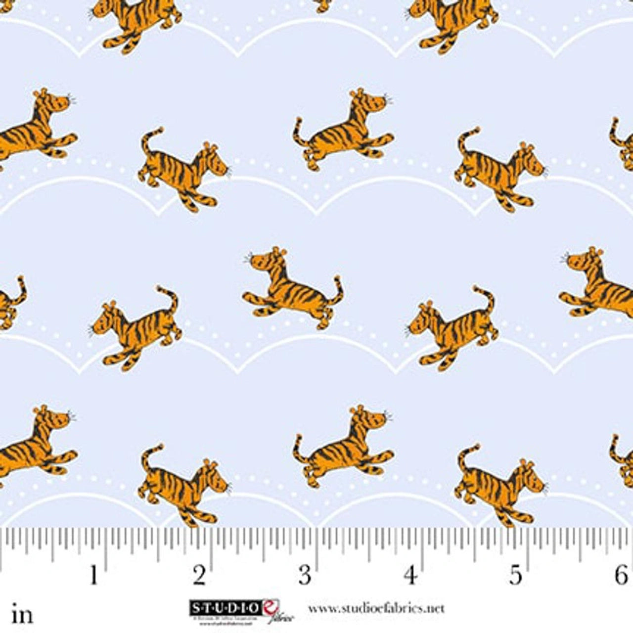 Classic Winnie Tigers Fabric Yardage
