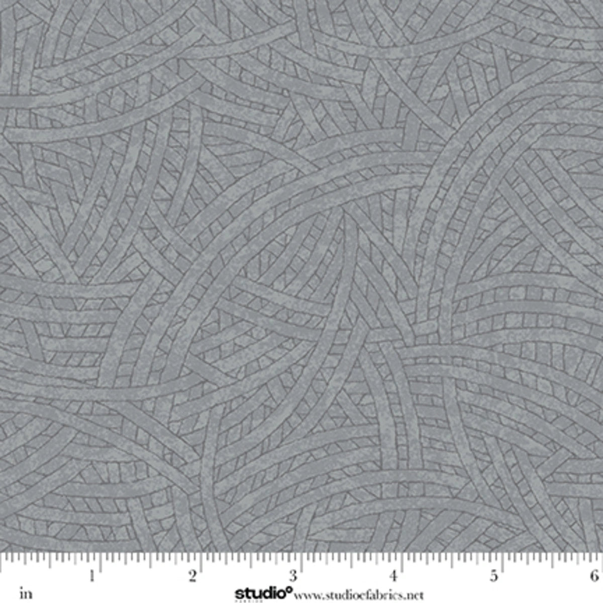 Tangled Slate Gray Fabric Yardage - quilt fabric for sewing and quilting projects