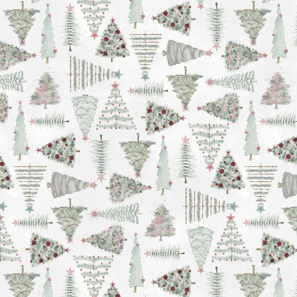Just a Dusting Pearl Trees Lot Fabric Yardage - quilt fabric for sewing and quilting projects