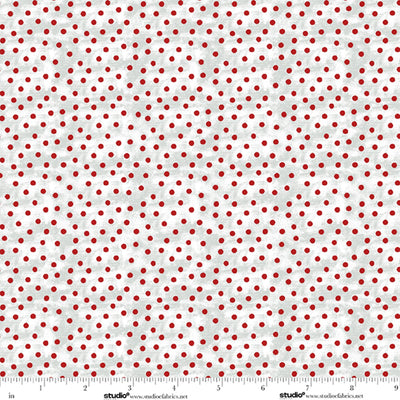 The Cool Club Cloud Dots Flannel Fabric Yardage