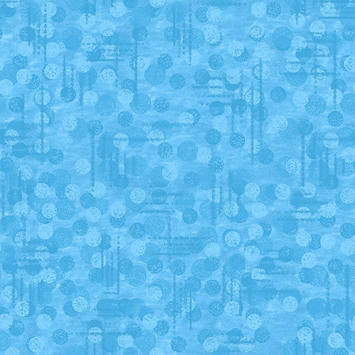 Jot Dot Powder Blue Tonal Texture Fabric Yardage
