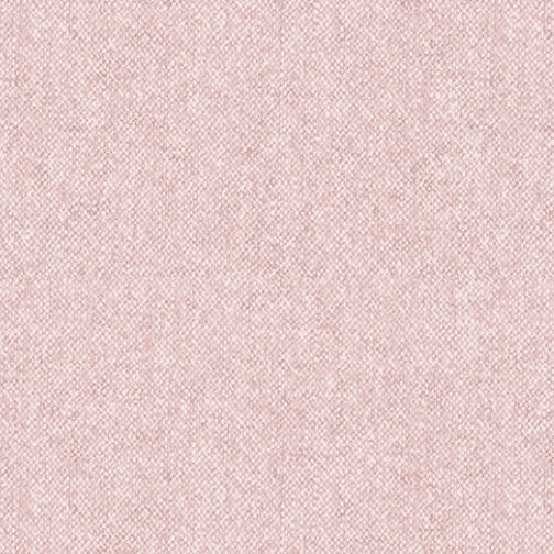 Winter Wool Pink Flannel Fabric Yardage by Benartex features light pink, finely woven flannel with a soft, slightly speckled look—ideal for quilting or cozy winter projects.