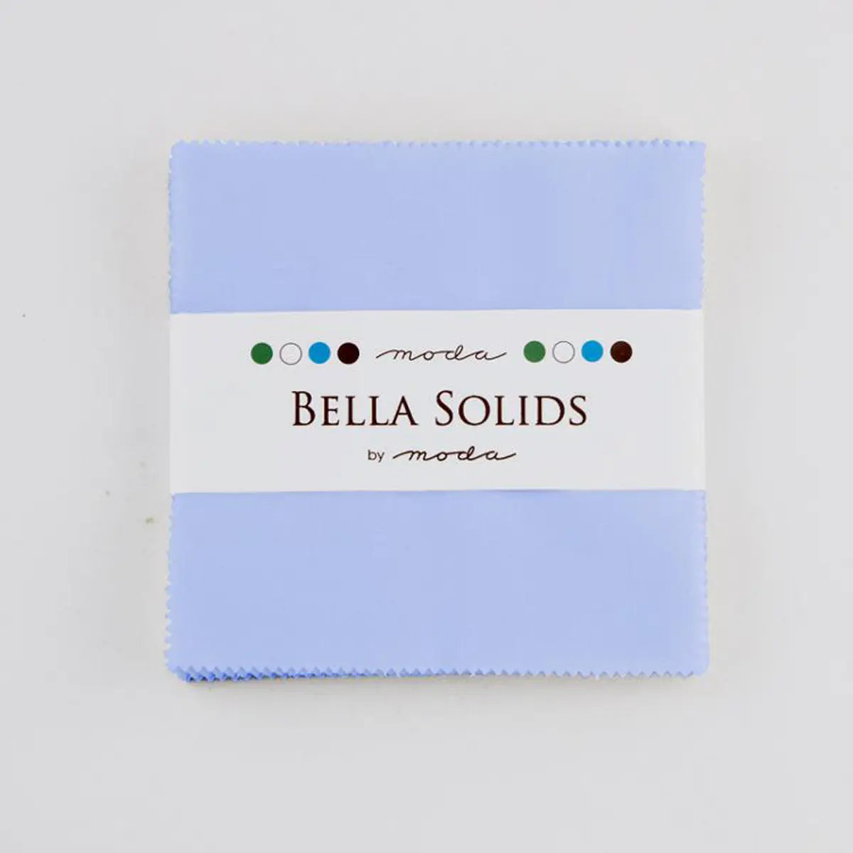 Bella Solids Baby Blue Charm Pack